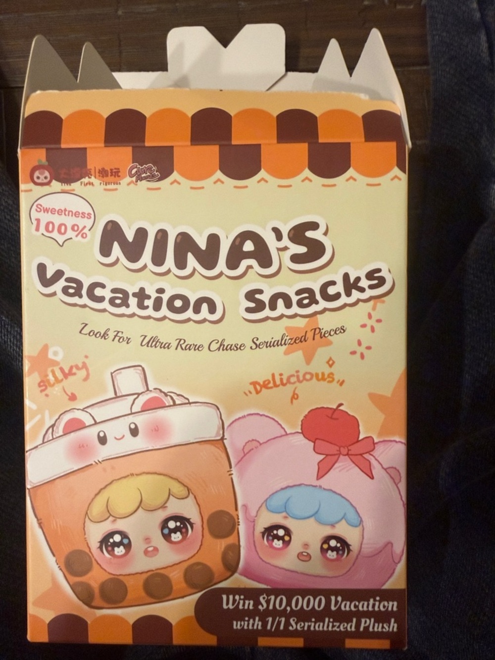 OPENED NINA'S Vacation Snacks Box - Lemon Fizz